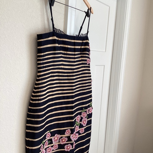 Anthropologie Square-Neck Slim Midi Dress Maeve - Picture 9 of 15